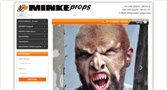 Desktop Screenshot of minke-props.com